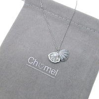 Shell Cubic Zirconia Necklace - CHOMEL