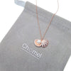 Shell Cubic Zirconia Necklace - CHOMEL