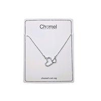 Heart Cubic Zirconia Necklace - CHOMEL