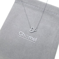Heart Cubic Zirconia Necklace - CHOMEL