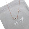 Star Cubic Zirconia Necklace - CHOMEL