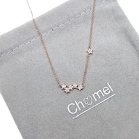 Star Cubic Zirconia Necklace - CHOMEL
