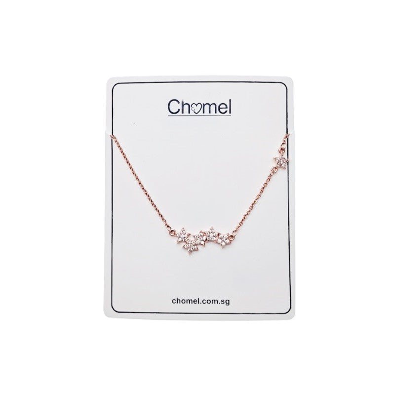 Star Cubic Zirconia Necklace - CHOMEL