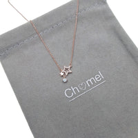 Star Cubic Zirconia Necklace - CHOMEL