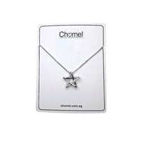 Star Cubic Zirconia Pendant Necklace - CHOMEL