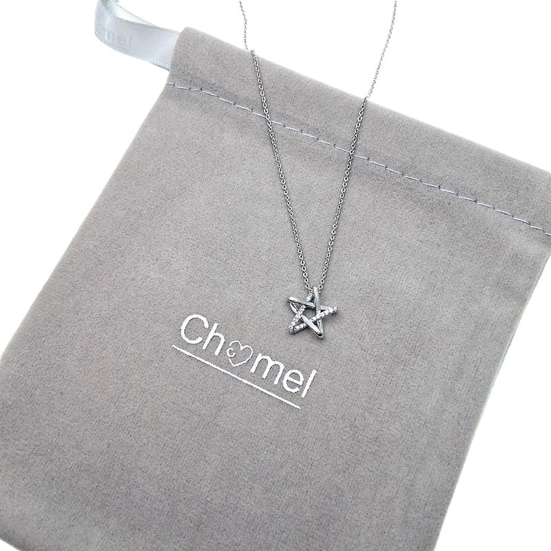 Star Cubic Zirconia Pendant Necklace - CHOMEL