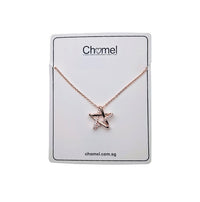 Star Cubic Zirconia Pendant Necklace - CHOMEL