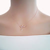 Heartbeat Cubic Zirconia Necklace - CHOMEL