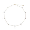 Freshwater Pearl On Chain Necklace