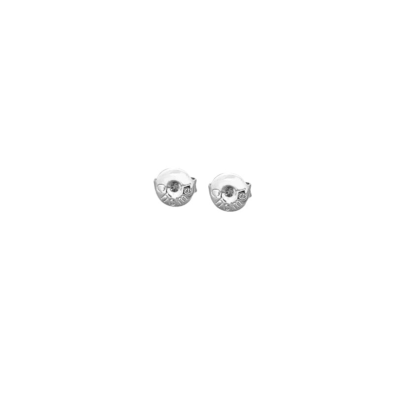 Ribbon Cubic Zirconia Earrings - CHOMEL