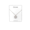 Flower Cubic Zirconia Pendant - CHOMEL