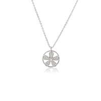 Flower Cubic Zirconia Pendant - CHOMEL