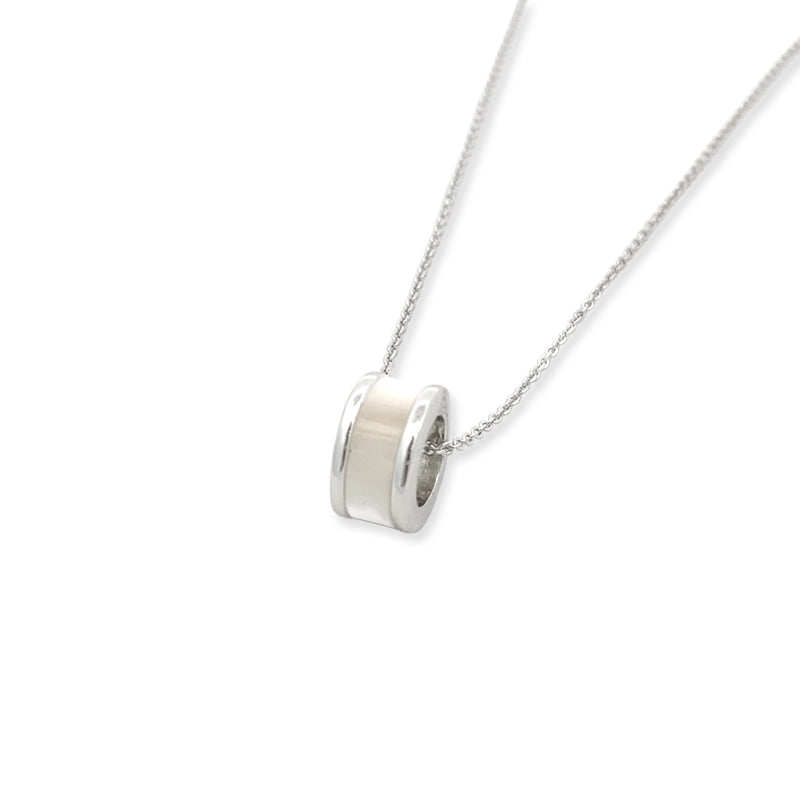 Tunnel Mother of Pearl Necklace - CHOMEL