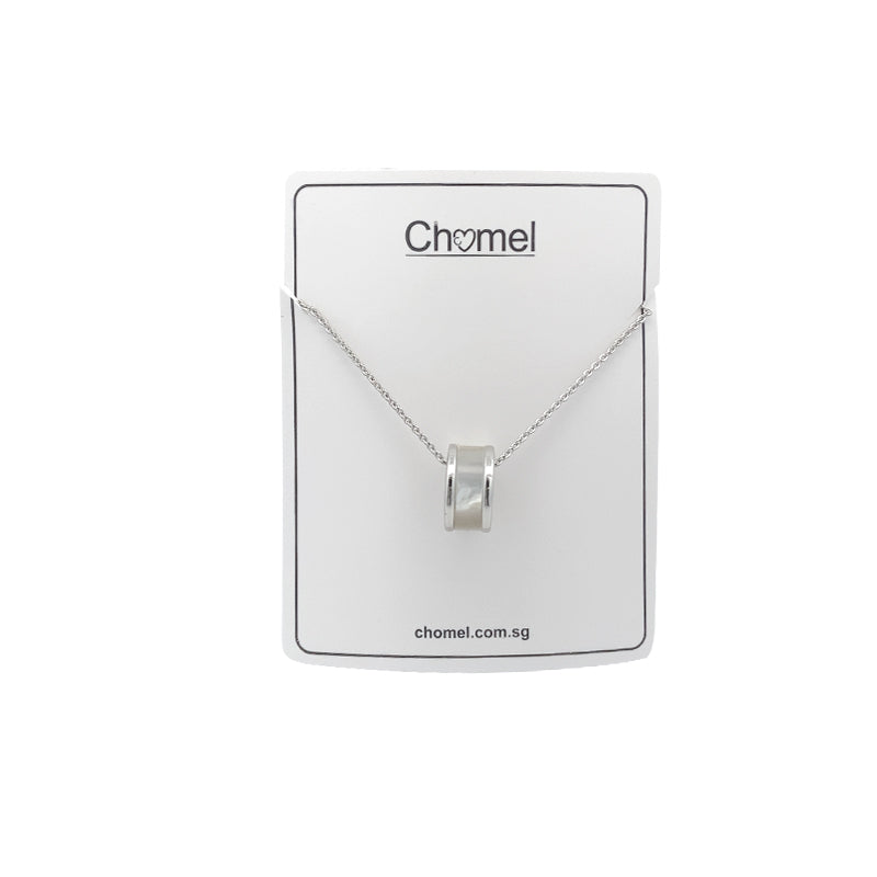 Tunnel Mother of Pearl Necklace - CHOMEL