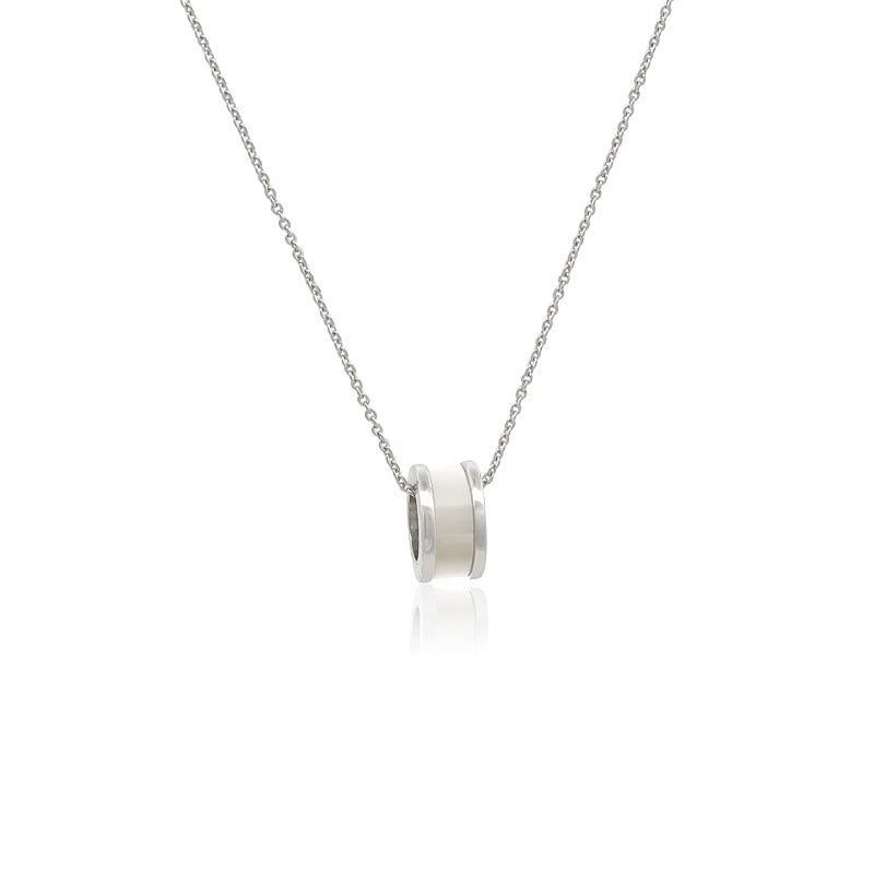 Tunnel Mother of Pearl Necklace - CHOMEL