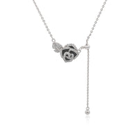 Flower Cubic Zirconia Necklace - CHOMEL