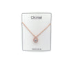 Teardrop Cubic Zirconia Necklace