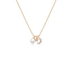 Moon & Star Pearl Necklace - CHOMEL