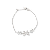 Butterfly Simulated Moonstone Bracelet - CHOMEL