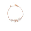 Butterfly Simulated Moonstone Bracelet - CHOMEL