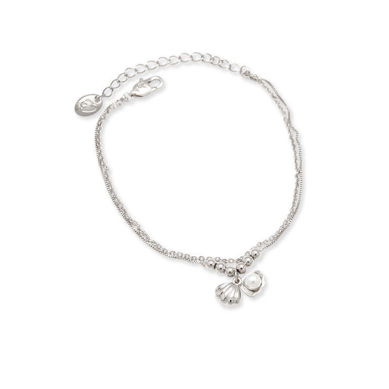 Shell on Chain Bracelet - CHOMEL