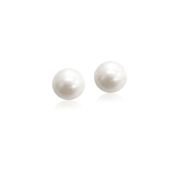 14-14.5mm Freshwater Pearl Stud Earrings.