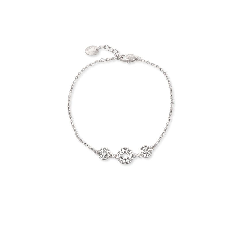 Circles Cubic Zirconia Bracelet - CHOMEL