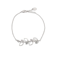 Leaf Mother of Pearl Bracelet - CHOMEL