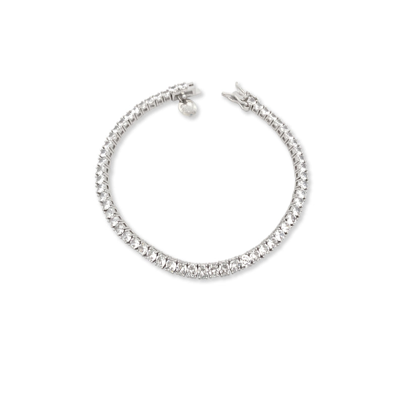 Cubic Zirconia 4mm Tennis Bracelet - CHOMEL
