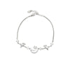 Moon & Star Cubic Zirconia Bracelet - CHOMEL