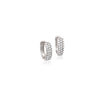 Cubic Zirconia Hoop Earrings - CHOMEL
