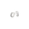 Cubic Zirconia Hoop Earrings - CHOMEL