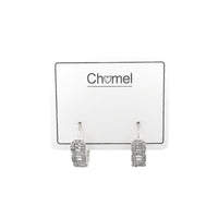 Cubic Zirconia Hoop Earrings - CHOMEL