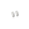 Cubic Zirconia Hoop Earrings - CHOMEL