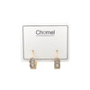 Cubic Zirconia Hoop Earrings - CHOMEL