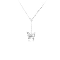 Butterfly Mother of Pearl Necklace - CHOMEL