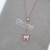 Butterfly Mother of Pearl Necklace