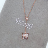 Butterfly Mother of Pearl Necklace