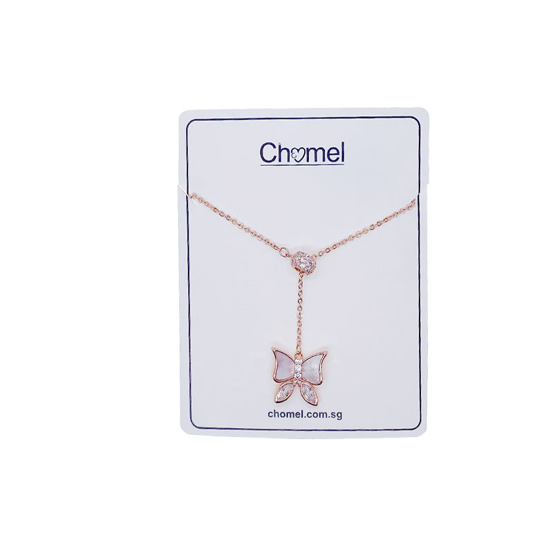 Butterfly Mother of Pearl Necklace