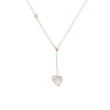 Heart Mother of Pearl Necklace - CHOMEL