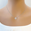 Flower Mother of Pearl Necklace - CHOMEL