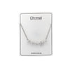Flower Cubic Zirconia Necklace - CHOMEL