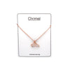 Mermaid Tail Cubic Zirconia Necklace - CHOMEL