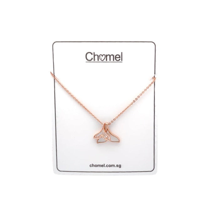 Mermaid Tail Cubic Zirconia Necklace - CHOMEL
