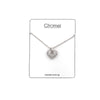 Heart Cubic Zirconia Necklace - CHOMEL