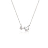 Butterfly Mother of Pearl Necklace - CHOMEL