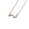 Butterfly Mother of Pearl Necklace - CHOMEL