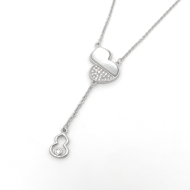 Gourd-Hulu Cubic Zirconia Necklace - CHOMEL