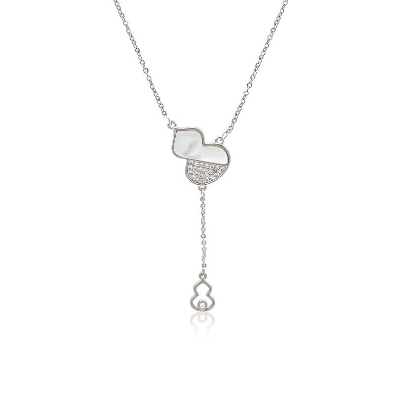Gourd-Hulu Cubic Zirconia Necklace - CHOMEL