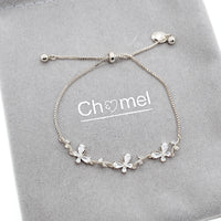 Butterfly Cubic Zirconia Bracelet